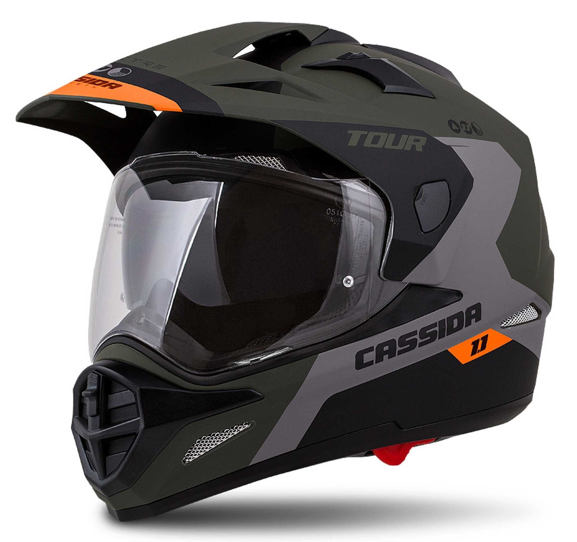 Casca Moto Atv Touring Cassida Spectre 1.1