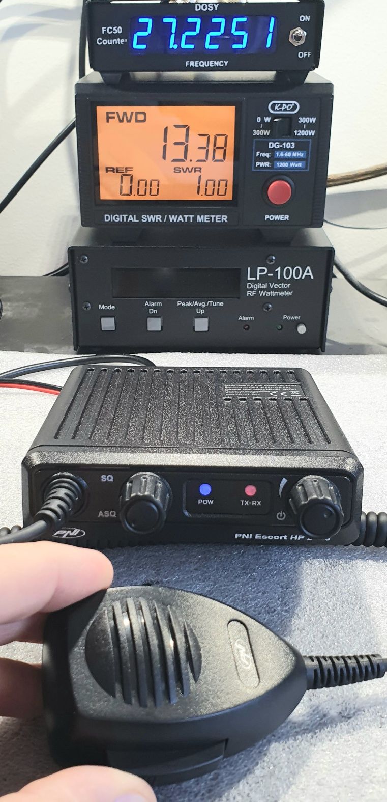 Statie radio CB - PNI HP 2020 (modificata 13 Watti) * noua/garantie