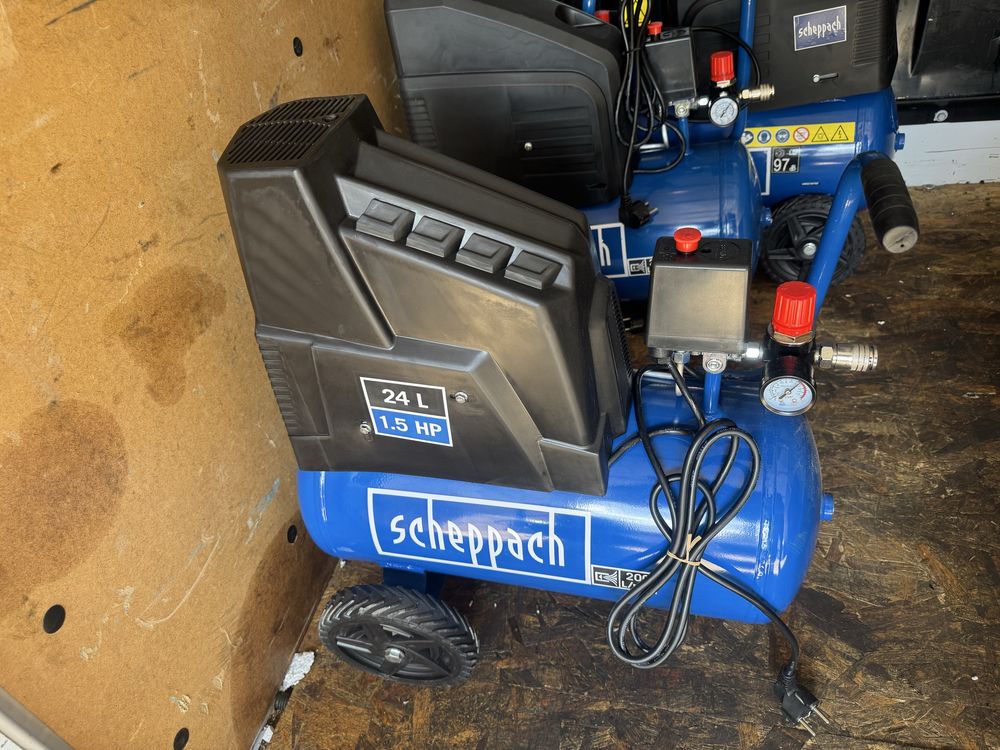 Compresor de aer 24 L Scheppach