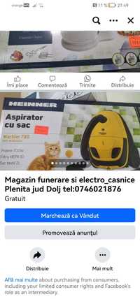 Magazin funerare si electro-casnice Plenita jud Dolj