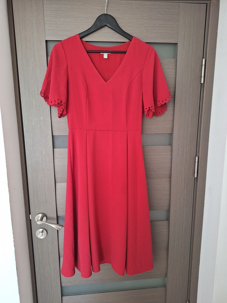 Rochie midi, elegantă