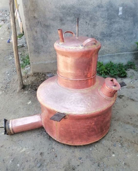 Cazane de tuica din cupru