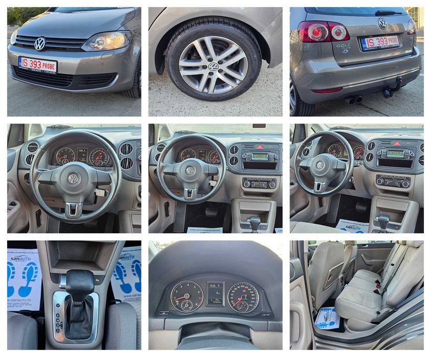 VW Golf Plus 2009 1.4 TSI 122 CP euro 5 automata / RATE fara avans