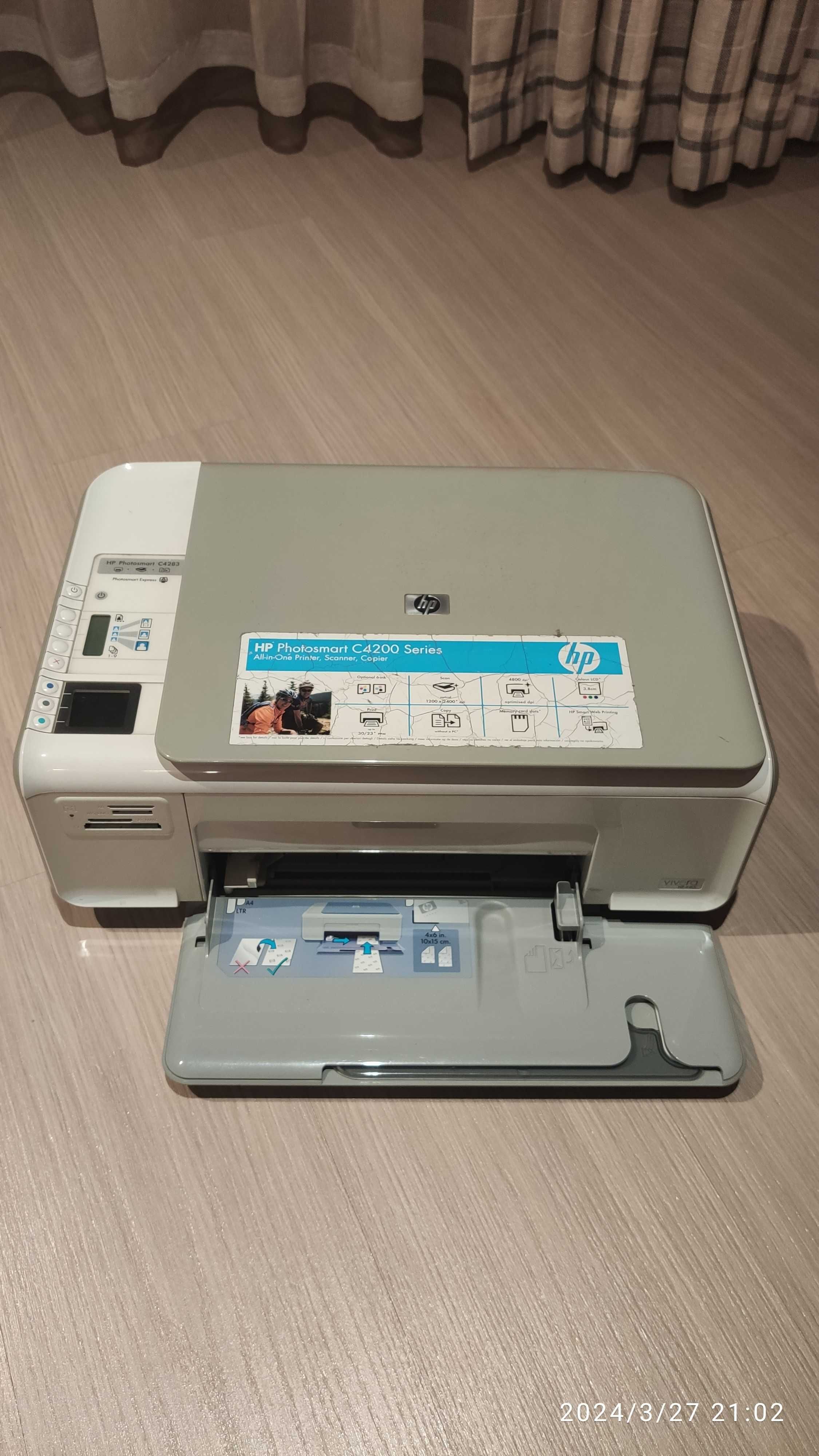 МФУ HP Photosmart C4283 Сканер/Принтер/Копир