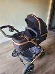 Cărucior 3in1 Landou, sport, scoică, folosit 6 luni