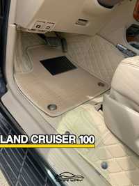 9D polik / коврики для Toyota Land Cruiser 100