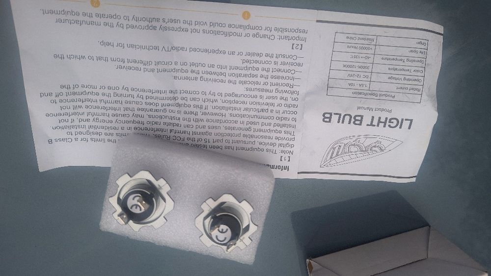 Led крушки Н7 12-24V