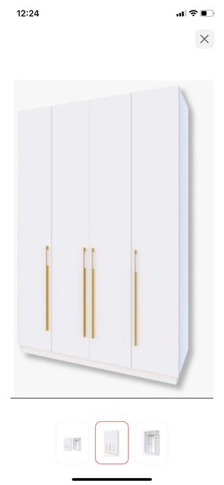 Шкафы 2 шт, можно по отдельности  4х дверный и 3х дверный