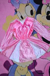 Costum de carnaval halloween serbare rochie pink ranger sassy