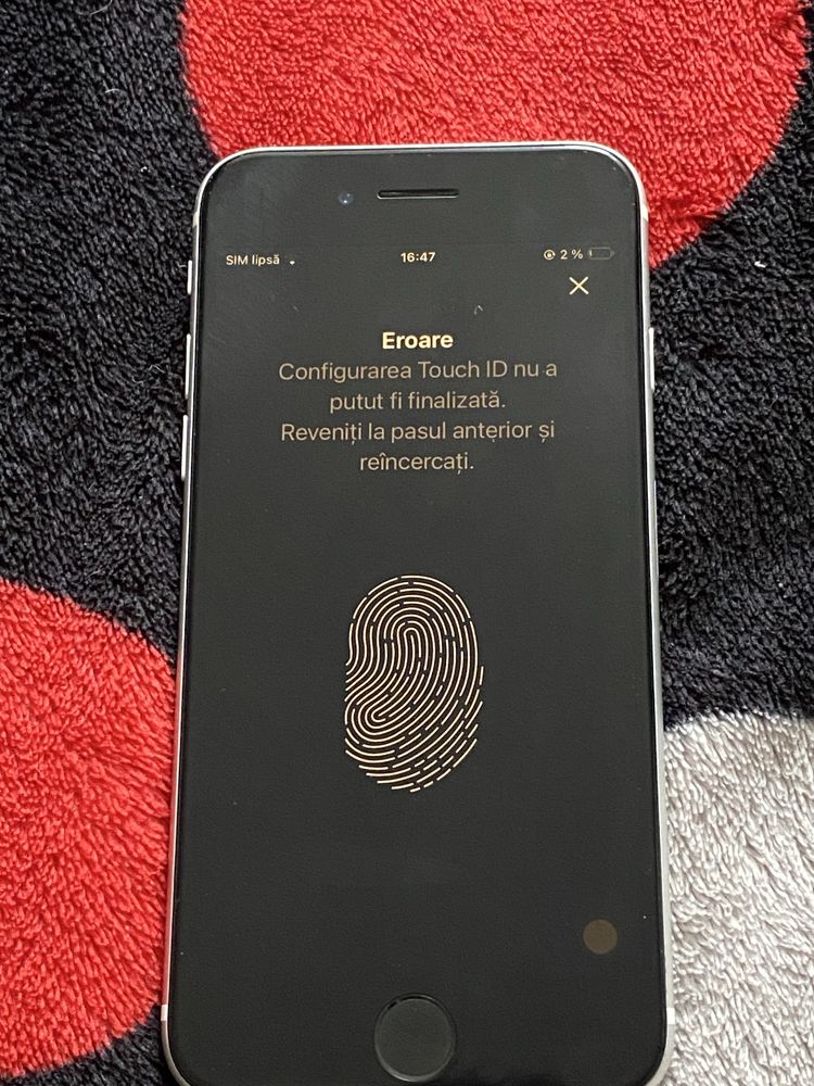 iPhone SE 2 Alb - 64GB, baterie originala schimbat, citiți descrierea!