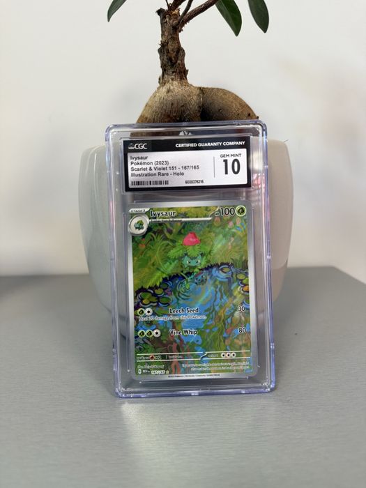 Pokemon Ivysaur карта - 10 Grade
