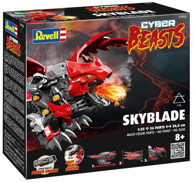 Сглобяем модел Revell Космически CyberBeasts - SkyBlade