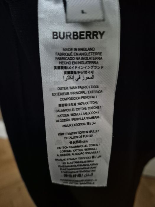 Оригинална мъжка тениска Burberry - Размер Л