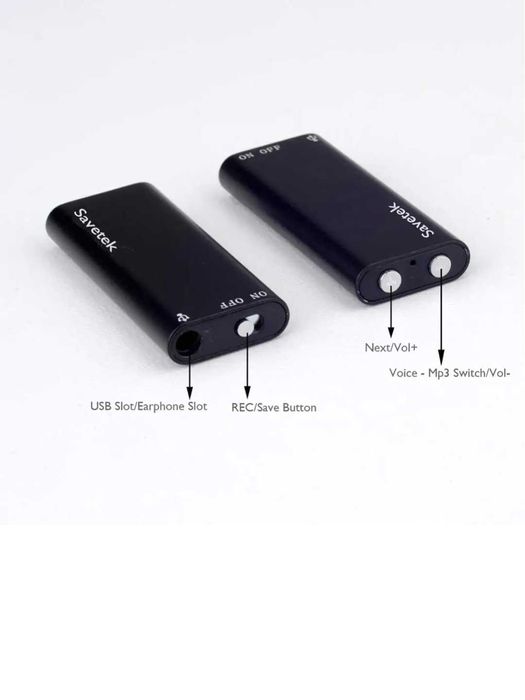 Diktofon mini 13/17 soat to'xtovsiz ovoz yozadi, 8 ГБ хотира сифат №1