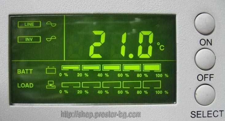 UPS online 1000Va/800W/гаранция/цената е с вкл. ДДС