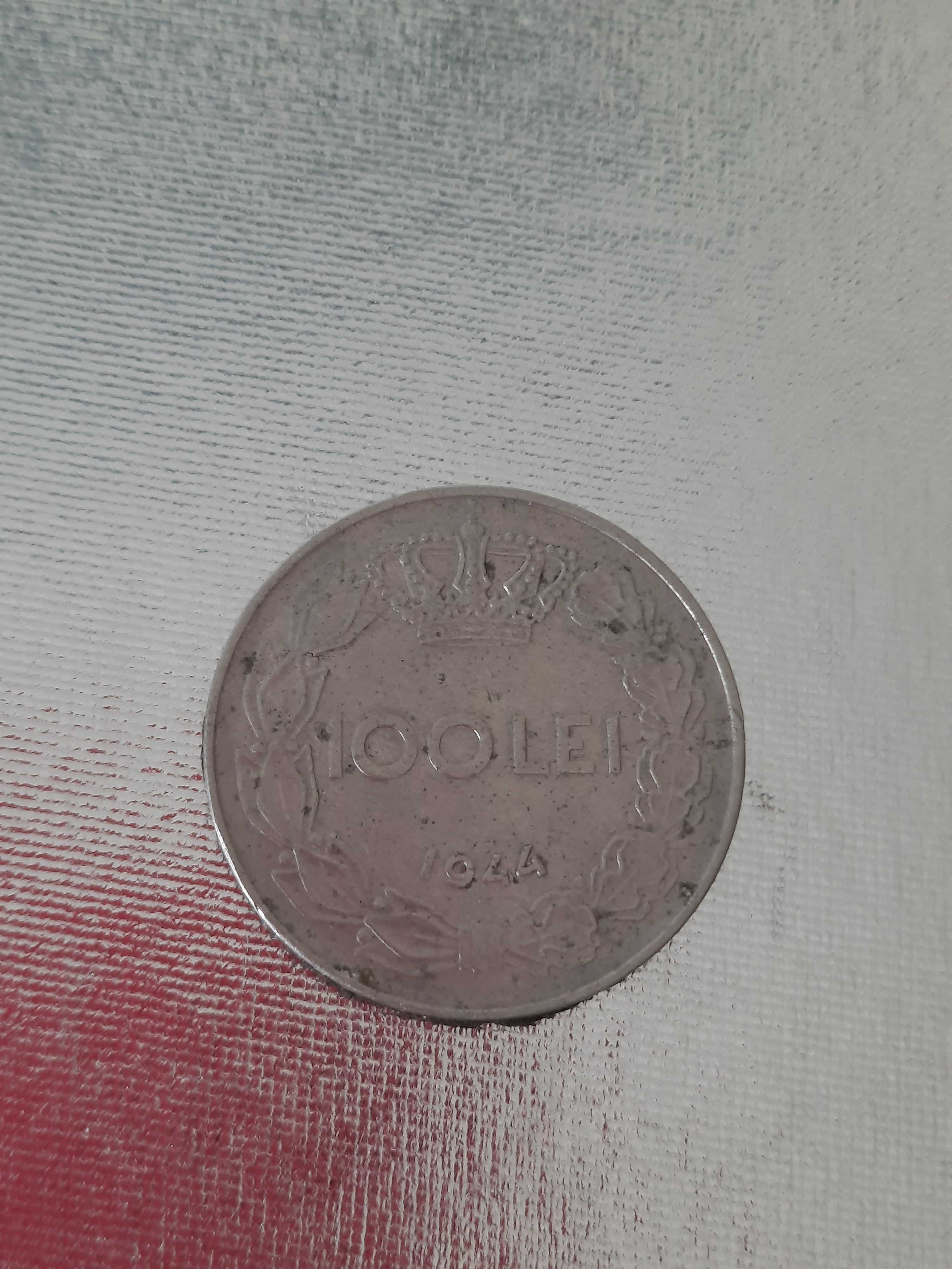 Vand moneda 100 lei din 1944