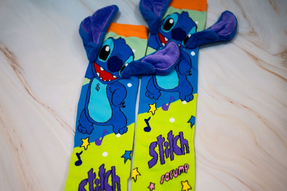 Детски чорапи Ститч с 3D ефект