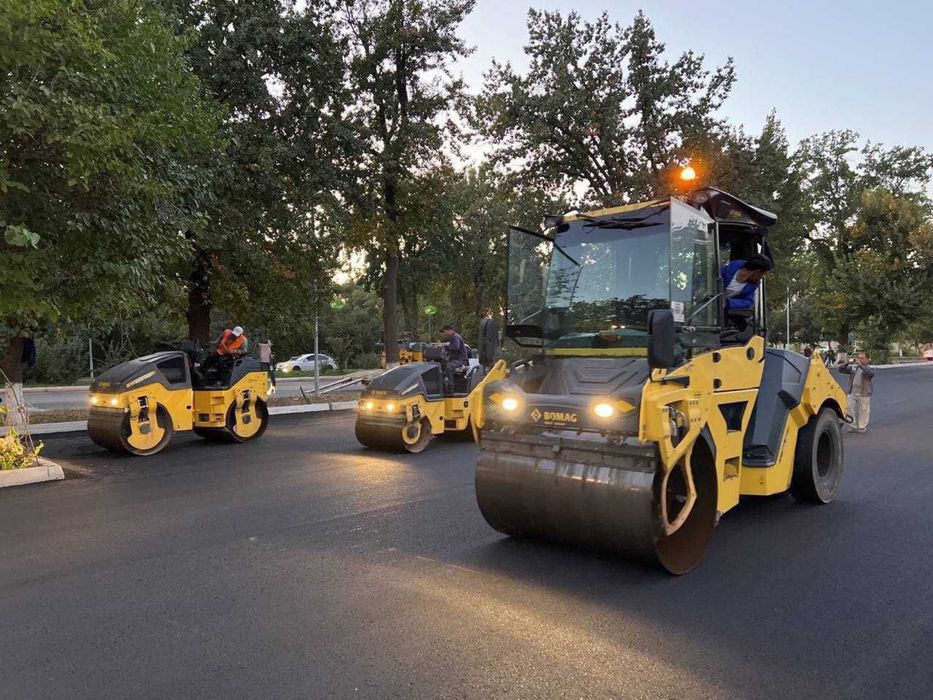 Asfalt xizmatlari o’zbekiston bo’ylab