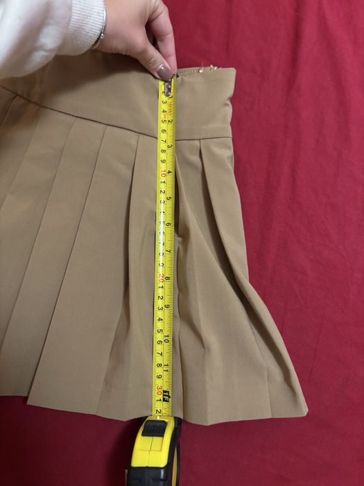 Viral skort Зара Бежова пола панталон