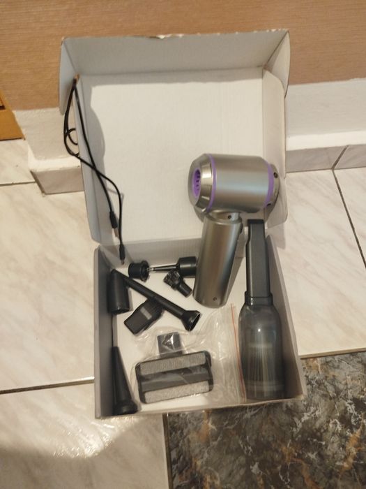 16kPa (много ВАЖНО) безжична прахосмукачка с 2 функции - засмукване и