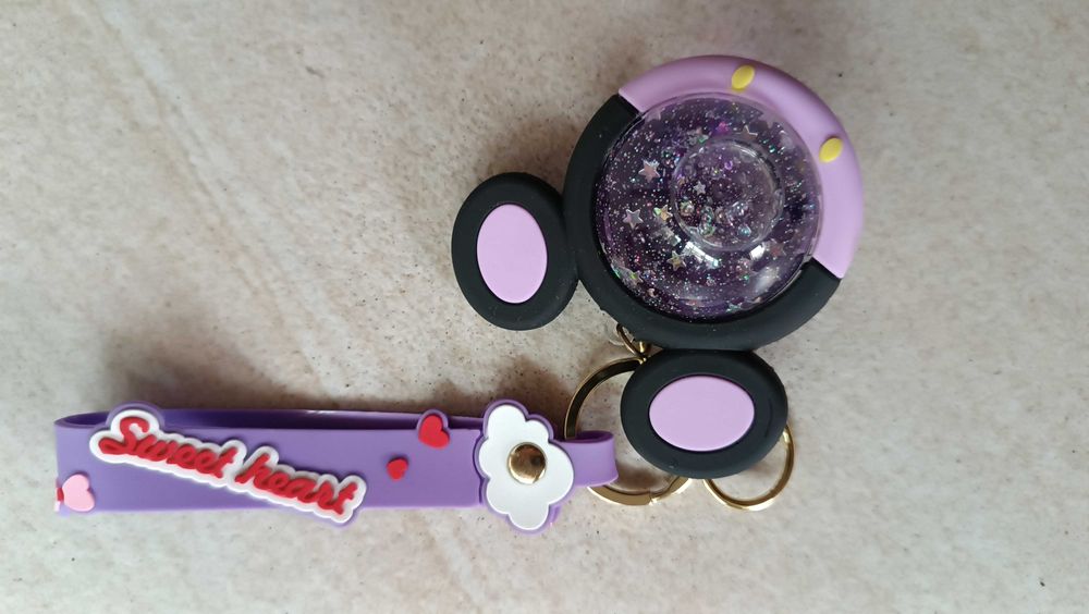 ключодържател Minnie Mouse с течност и звезден прах Мини Маус