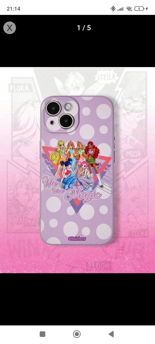 Кейс на Winx за iPhone 16 Plus