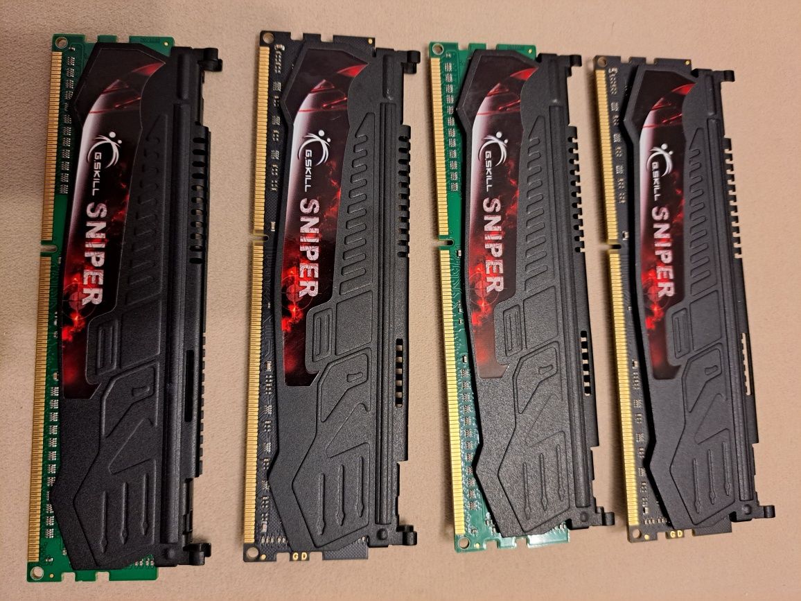 Memorie ram gaming GSKILL SNIPER DDR3 16GB 4X4 XMP READY 2133MHZ