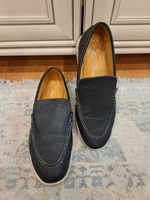Срочно! Мужские кожаные лоферы, размер 42, в отличном состоянии, носил