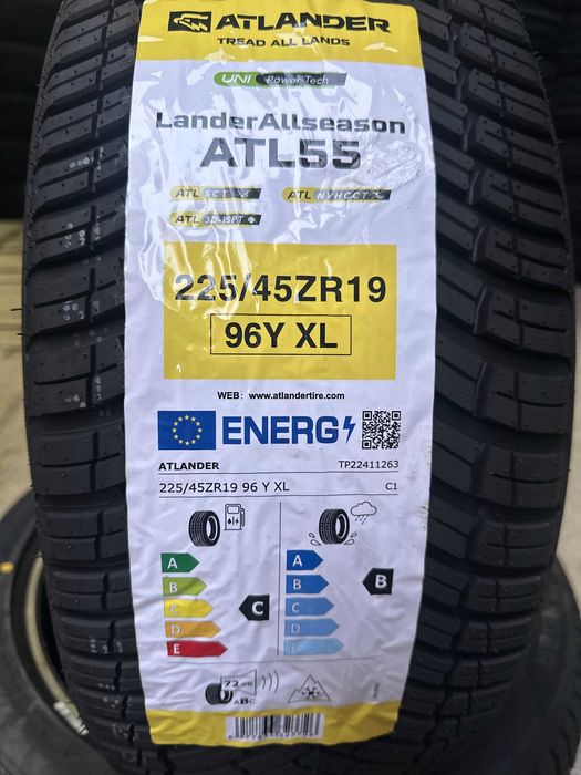 Нови всесезонни гуми ATLANDER 225/45R19 96Y XL НОВ DOT БОРД 2254519