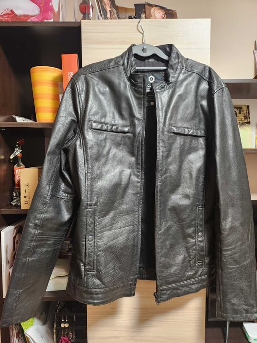 Мъжко кожено яке от естествена кожа - Jack and jones