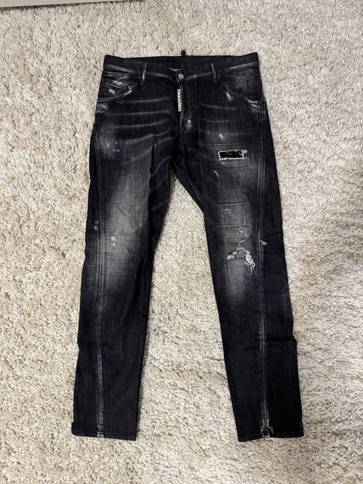 Blugi negri Dsquared2