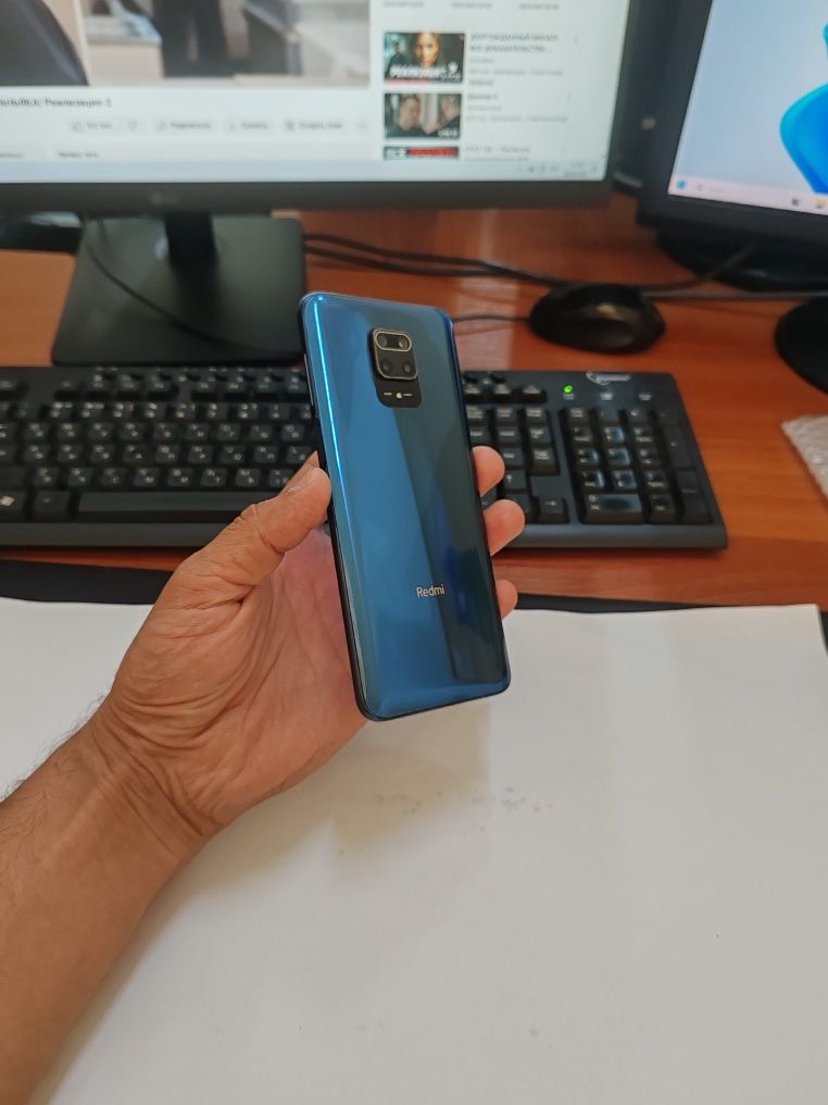 Redmi note 9 pro 6/64gb(2022)ideal iwlawi zur aybi yuq tozza telefon