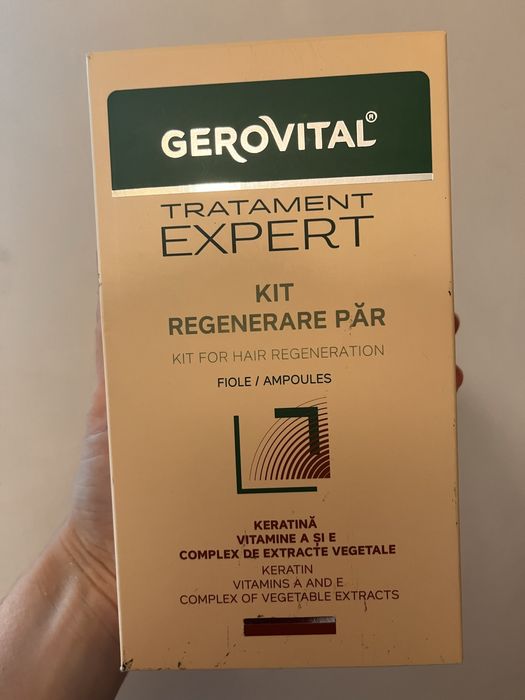 Kit Gerovital regenerare par/cadere par