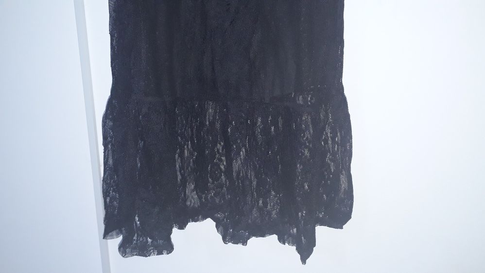 Rochie neagră dantelă Reserved