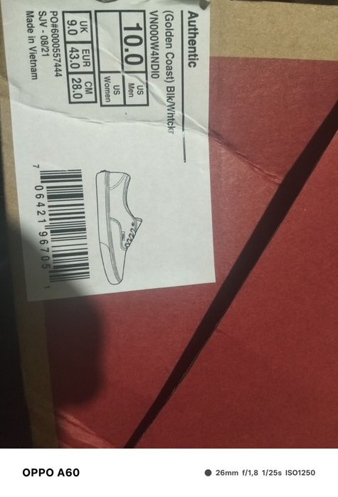 Vând pereche de vans authentic