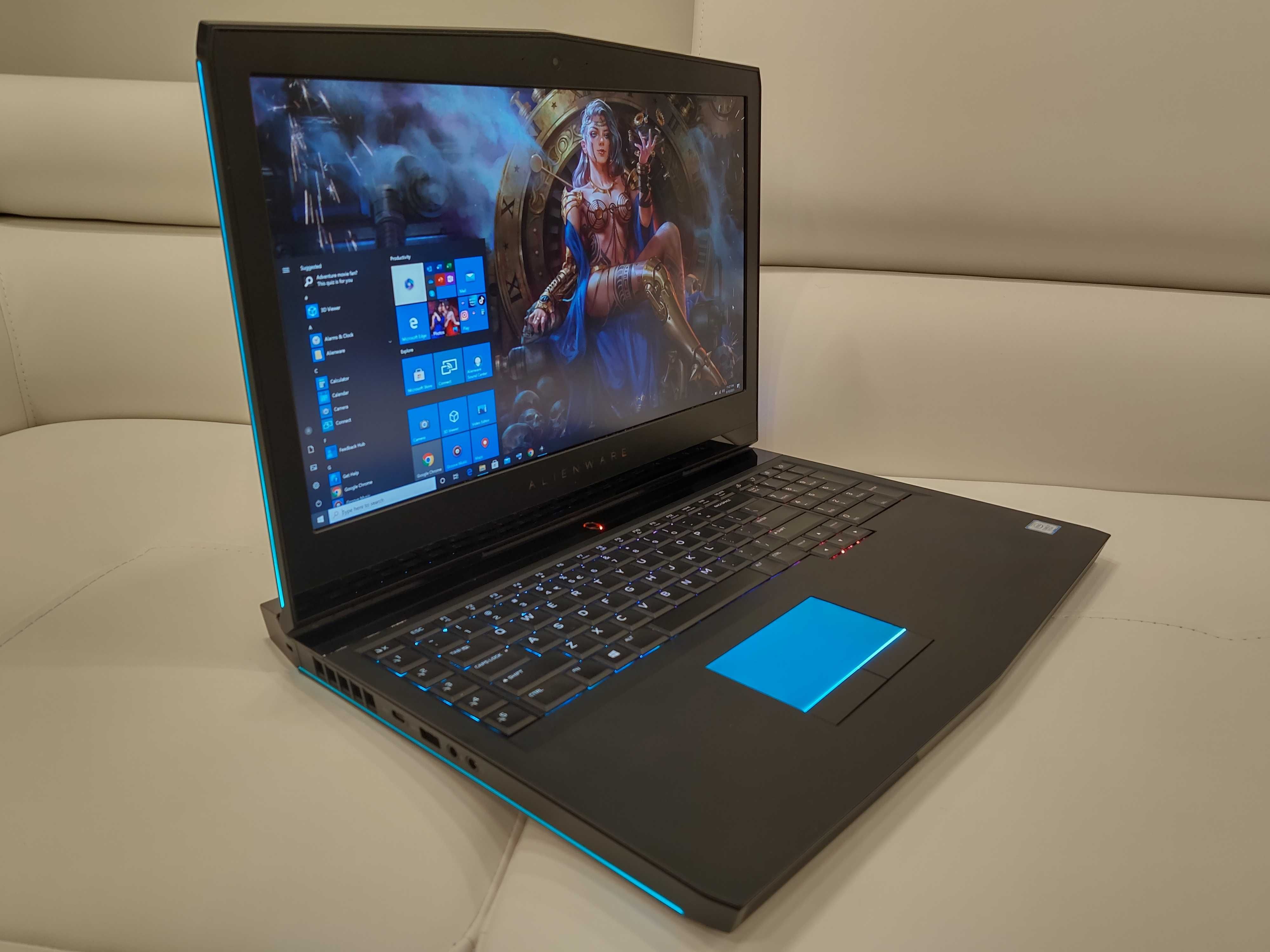 Laptop gaming Alienware 17"  ,intel core i7 ,video GTX 1080, ram 32 gb