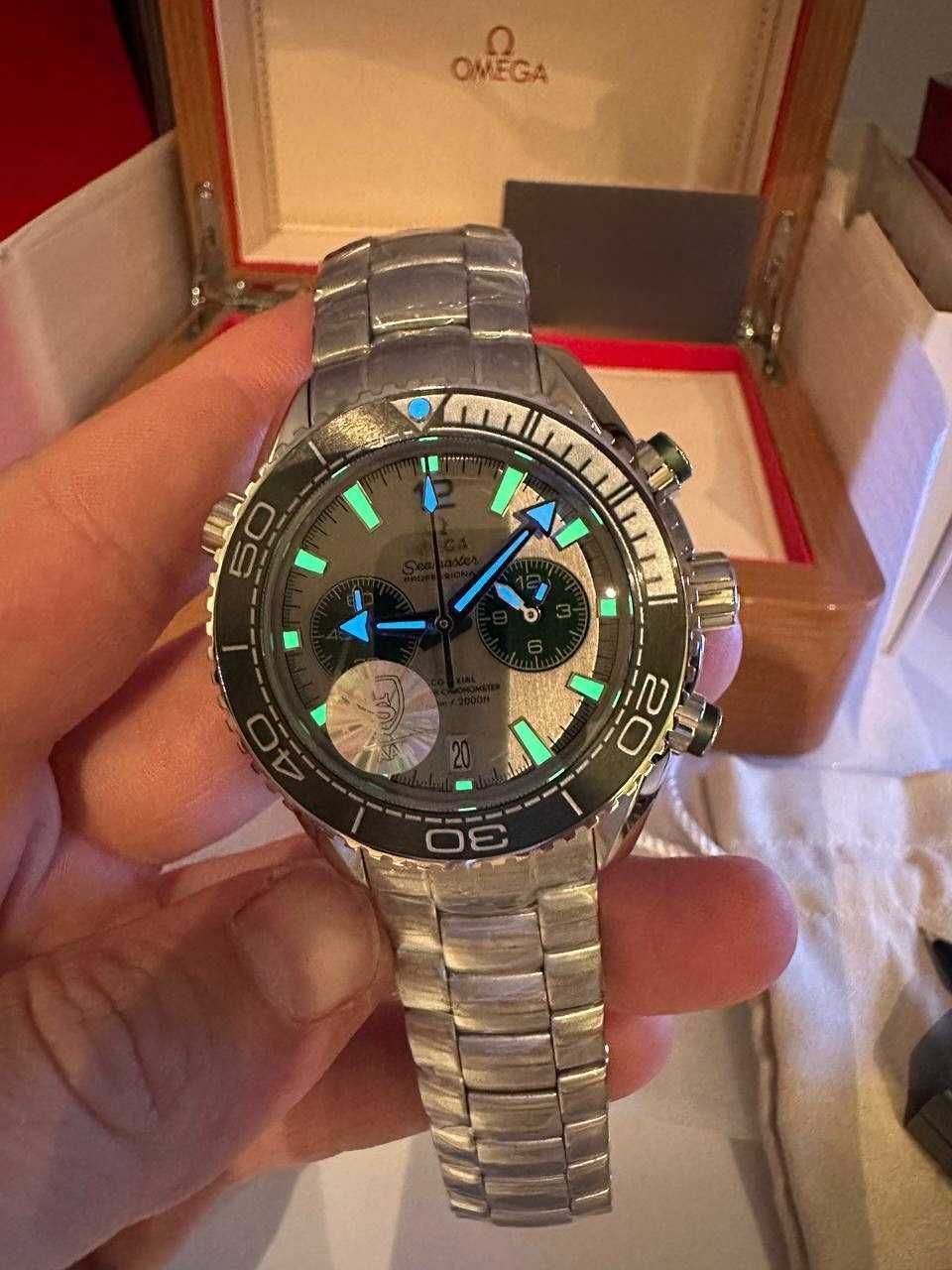 omega seamaster planetocean grey dial