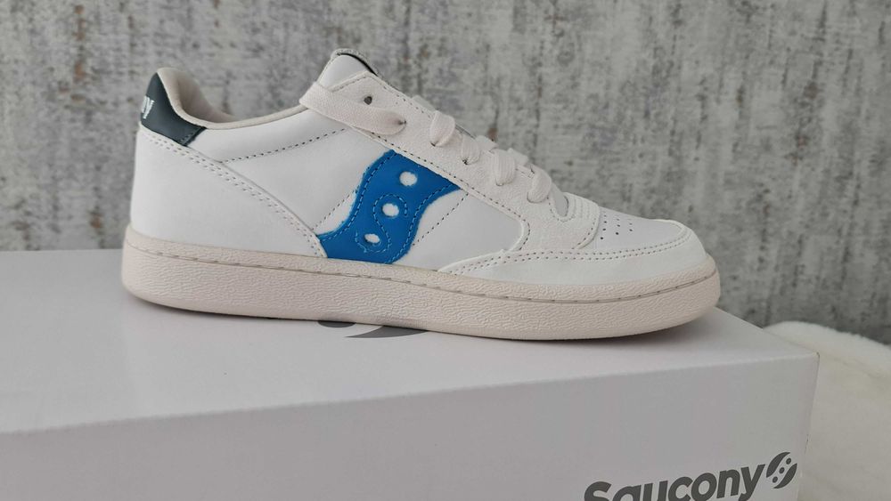 SAUCONY JAZZ ALB - marimea 38 - piele naturata - PREMIUM