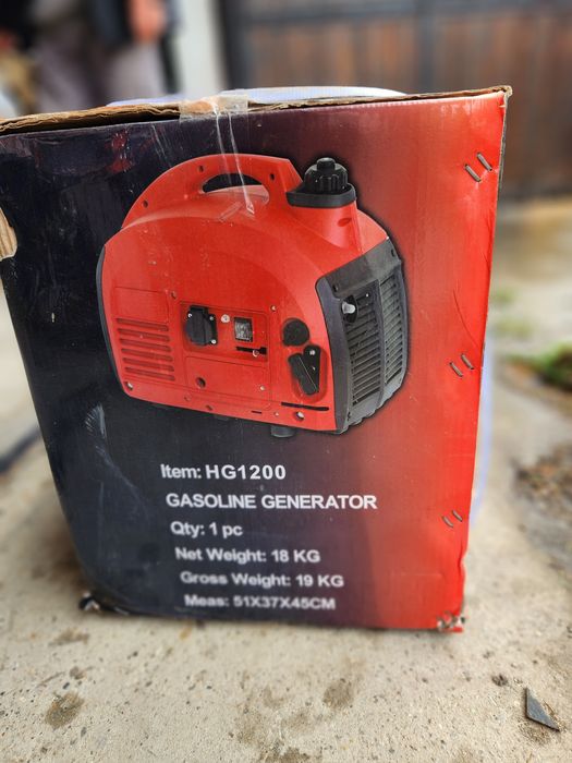 Generator pe benzina portabil HAGER HG1200W