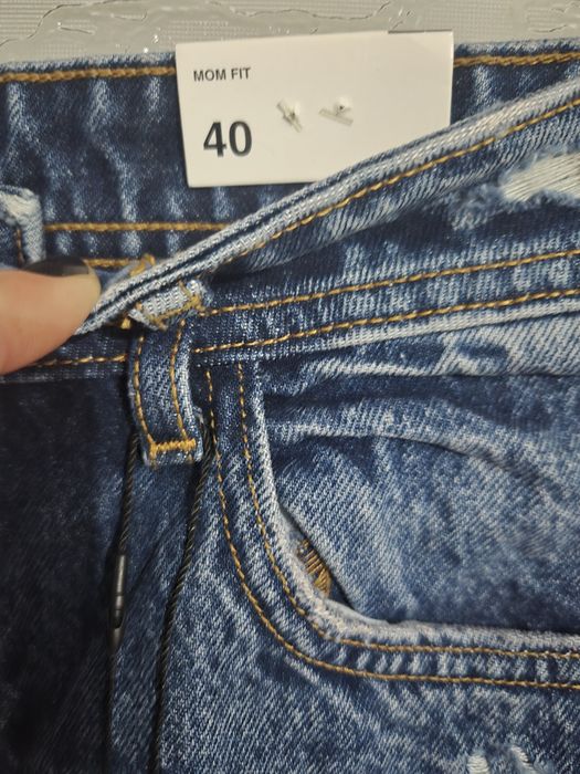 Zara mom fit дънки