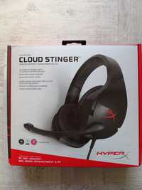 Căști gaming HyperX Cloud Stinger Red DTS 50mm, noise cancelling