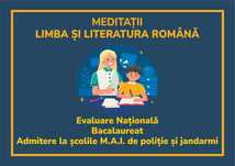 Meditații limba și literatura română