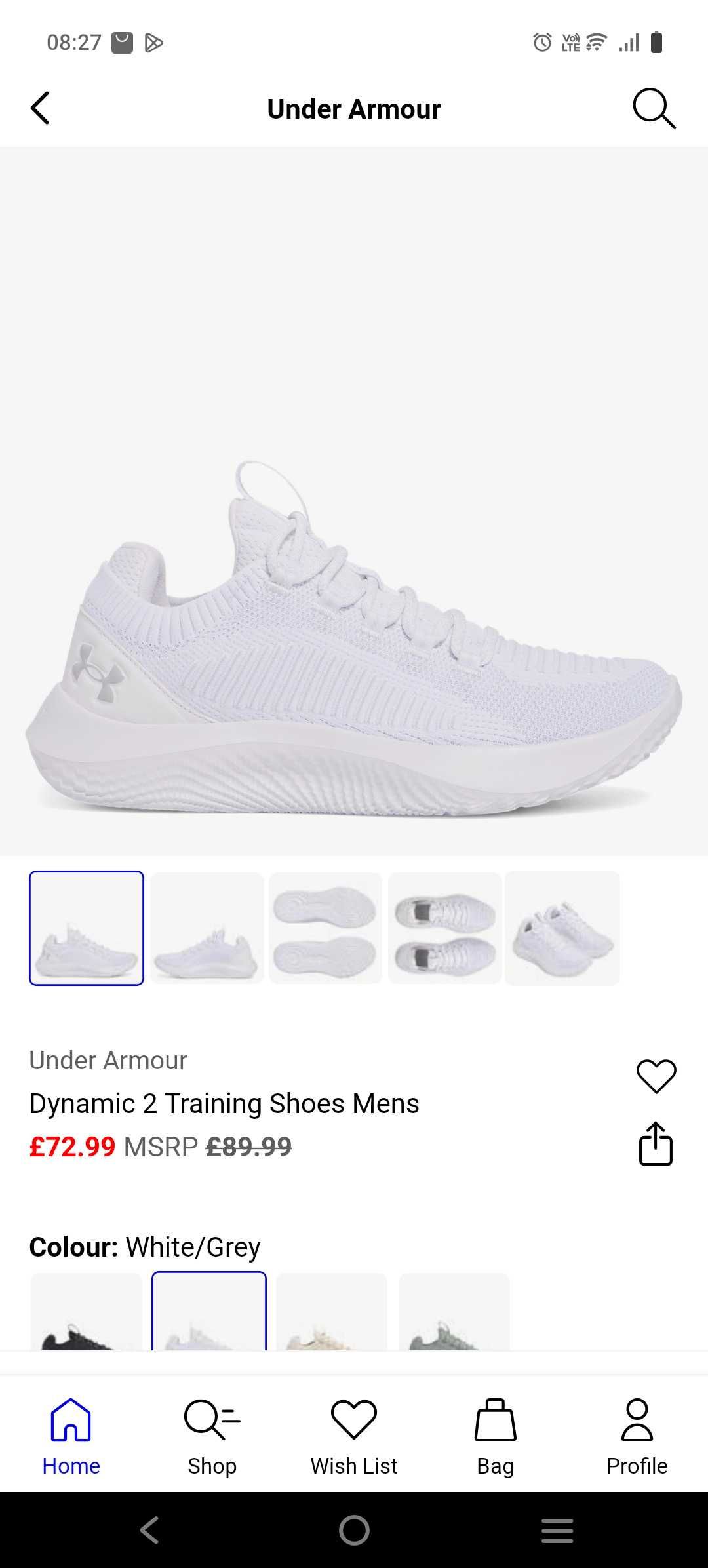 Маратонки Under armour