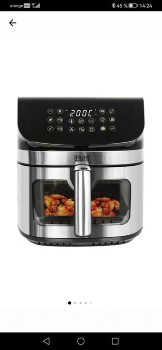 Friteuza AierFryer IHUNT 9 L, 12functii