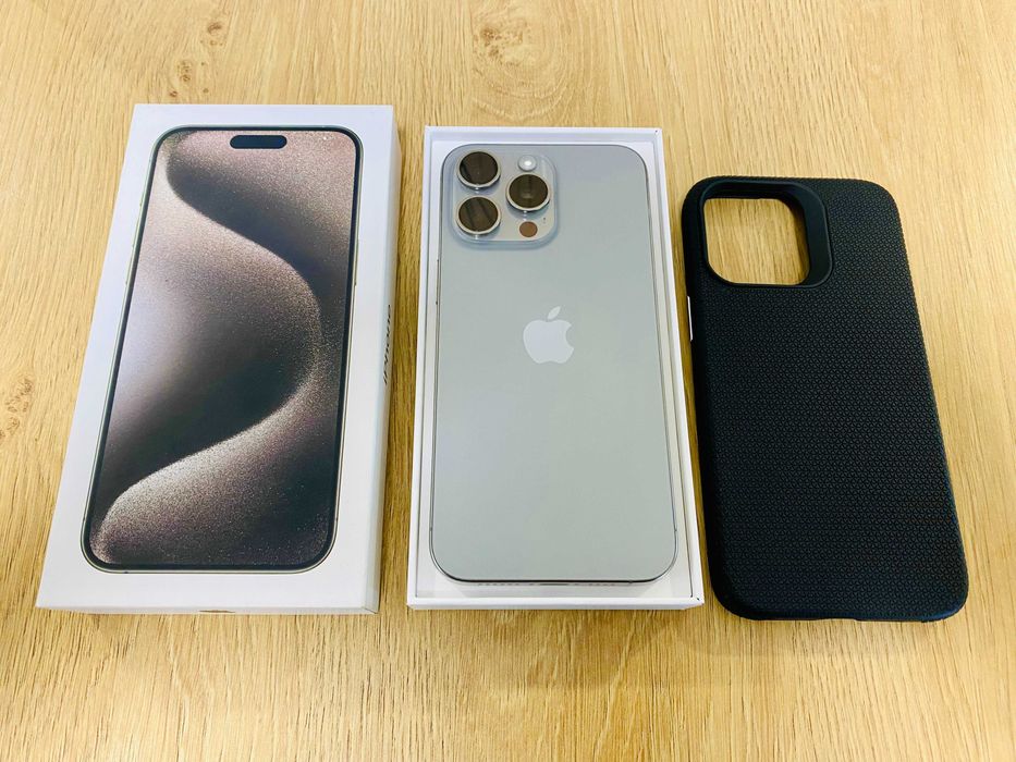 Apple iPhone 15 Pro Max, 256GB, 5G, Natural Titanium, ЗОРА