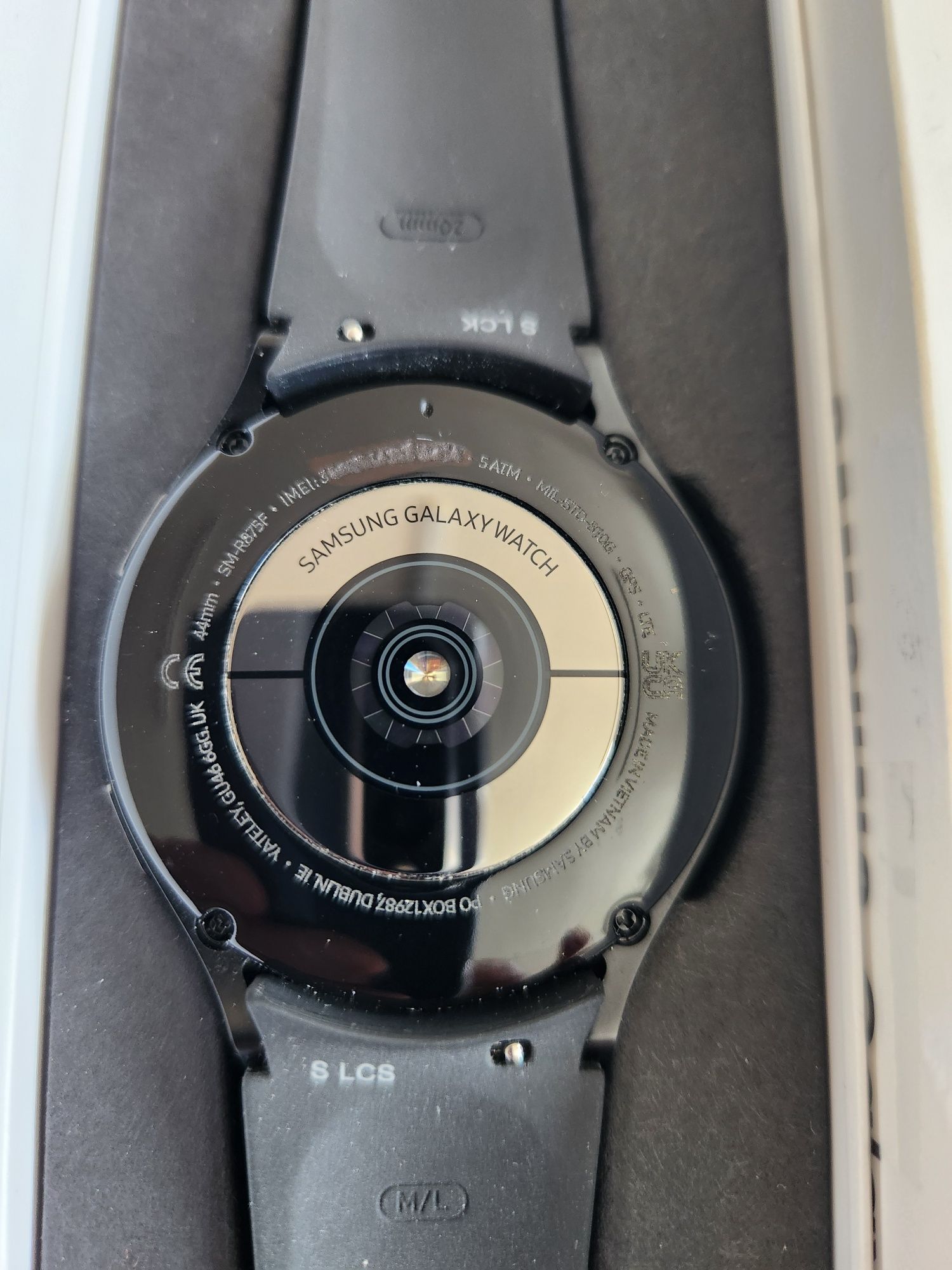 Samsung Watch 4 R875F 44 mm Lte , esim, Black resigilate  garantie