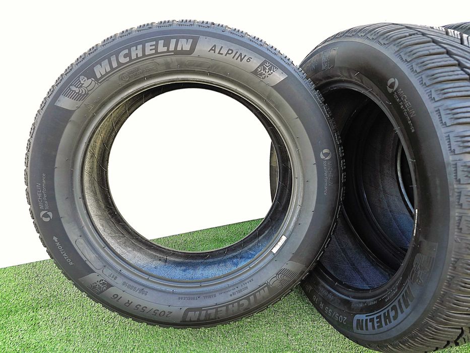 4бр. 205/55/16 MICHELIN Alpin 6- зимни