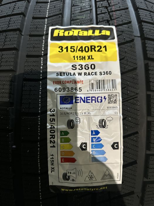 Нови Зимни Гуми ROTALLA S360 315/40R21 115H XL НОВ DOT БОРД 3154021