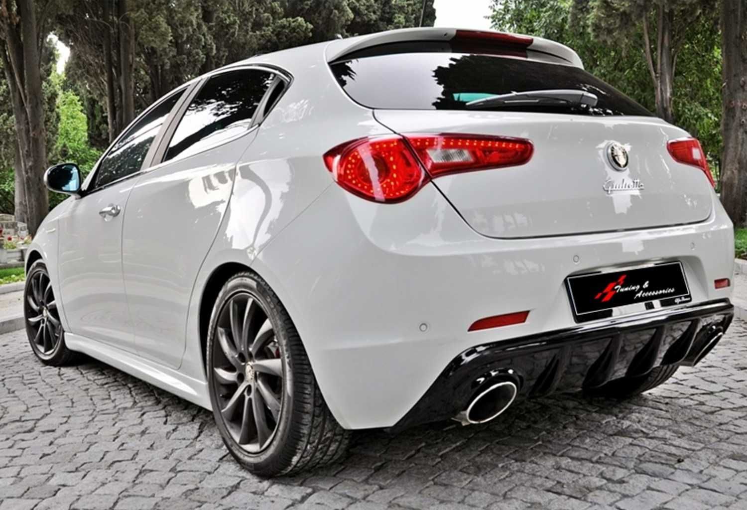 Алфа ромео дифузьор / добавка за задна броня alfa romeo guiletta