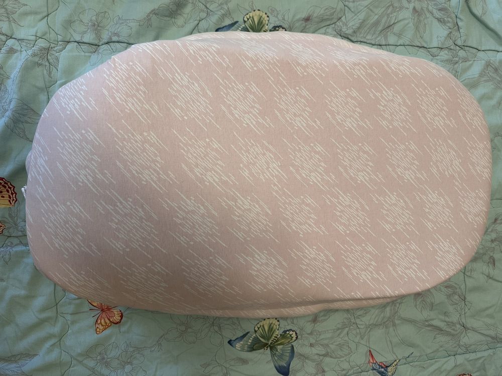Бебешко гнездо за сън"Doomoo Cocoon " Chine pink като ново